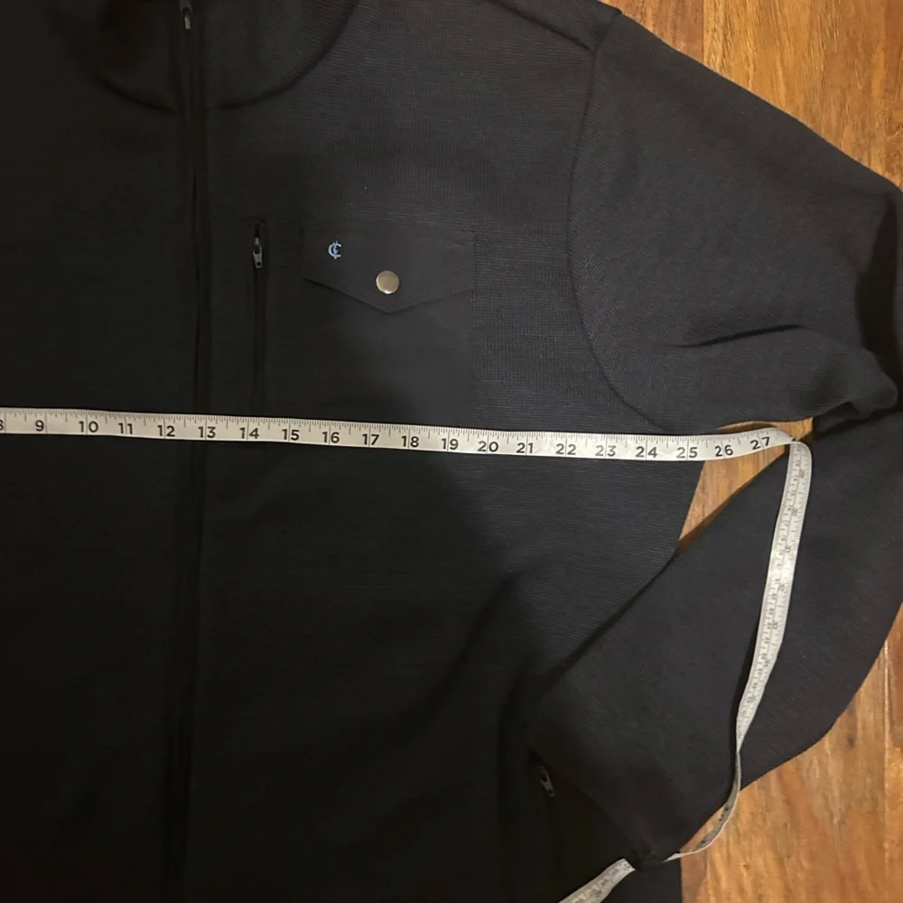 CRIQUET Fleece Jacket with Chest Pocket Golf Preppy Activewear Full-Zip - Picture 9 of 10